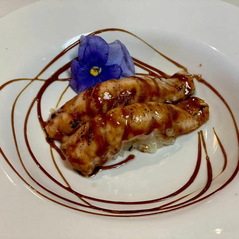 Seared Salmon Sashimi