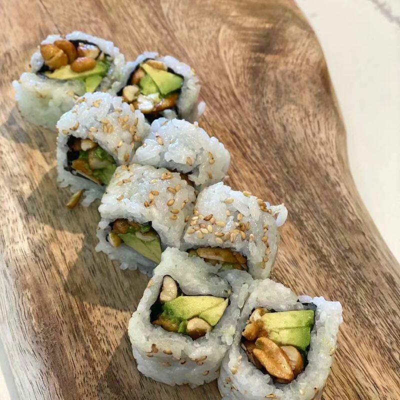 Peanut Avocado Roll
